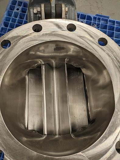 Used coperion 10" metering valve, stainless steel, sew drive