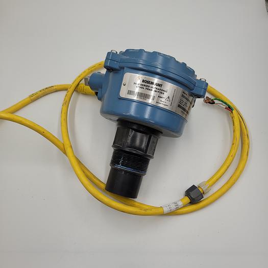 Used ROSEMOUNT 3100 SERIES - 3102HA1FRCNAST ULTRASONIC LEVEL TRANSMITTER