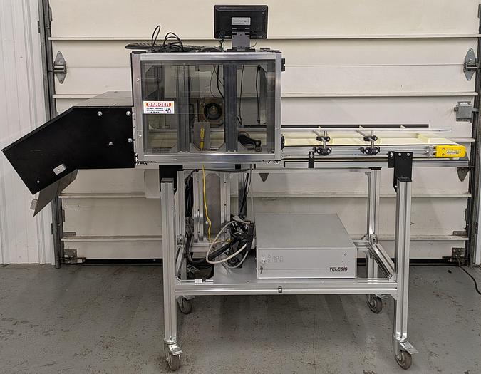 Used Telesis CO10AP laser marking machine. 