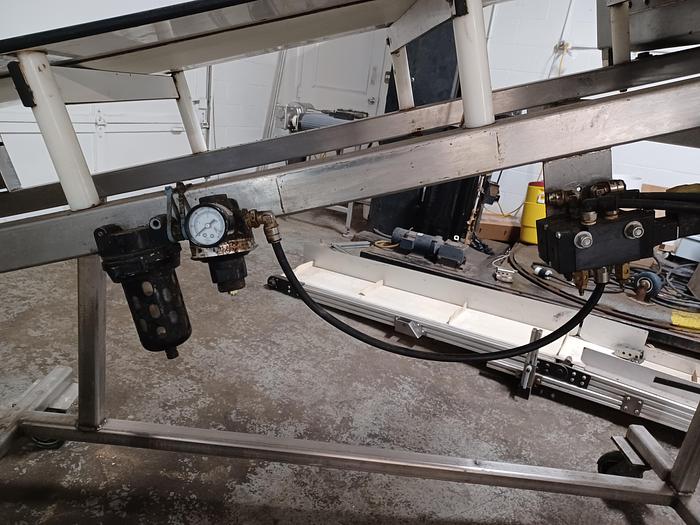 Used Safeline metal detector 12" x 3" opening