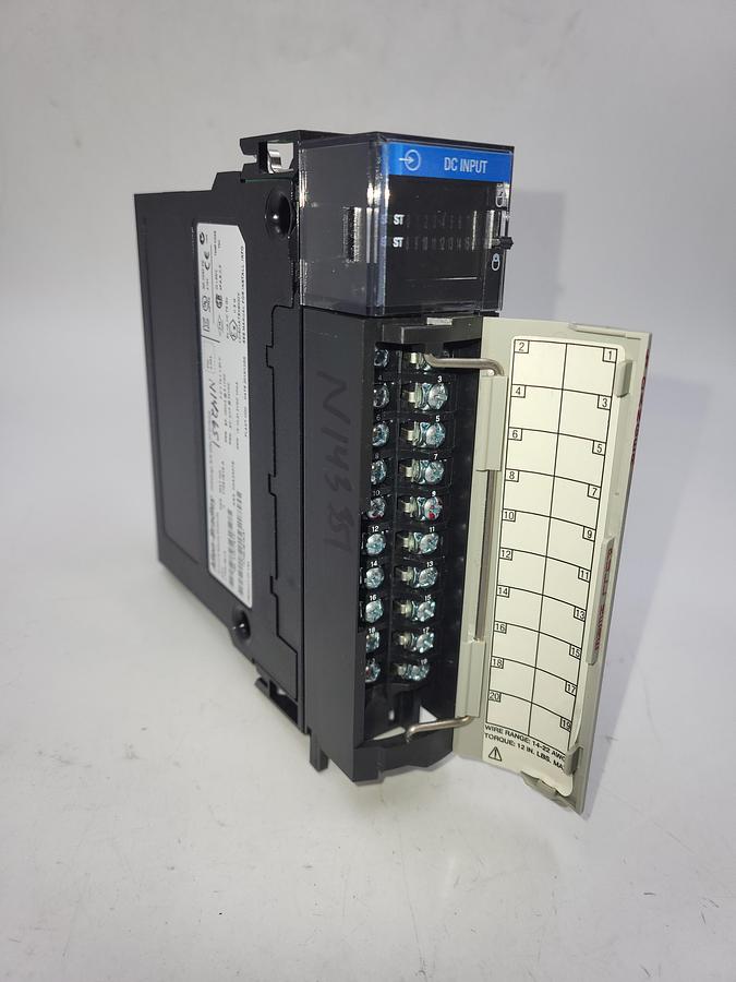 Used Allen Bradley ControlLogix 16 pt 12/24V DC Module 1756-IB16