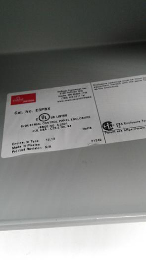 Used Nuent Hoffman E3PBX Enclosure 