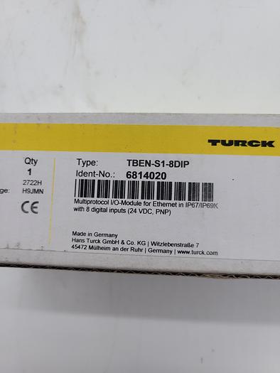 Used Turck TBEN-S1-8DIP