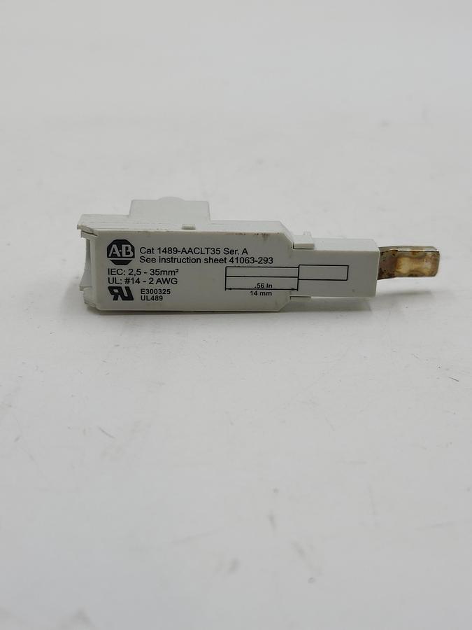 Used 1489-AACLT35 terminal power feed