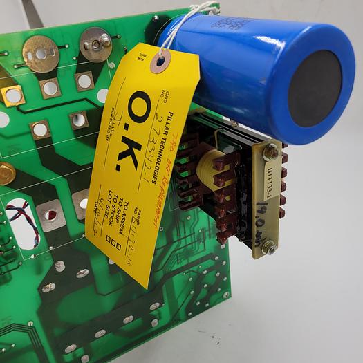 Used PILLAR TECHNOLOGIES B11132-10 CIRCUIT BOARD