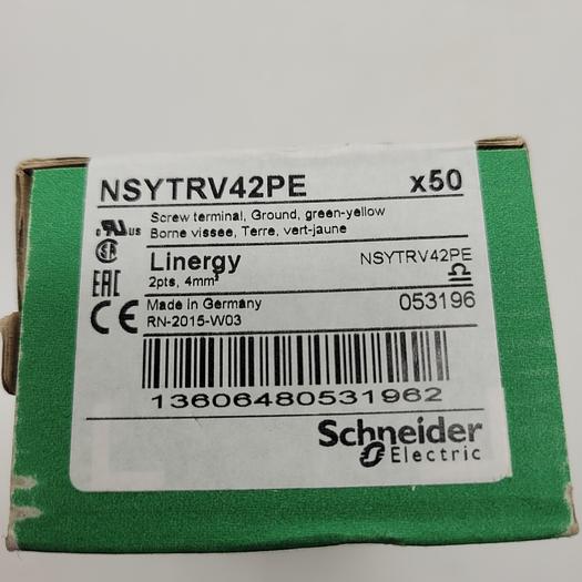 Schneider Electric NSYTRV42PE Screw Ground Terminal