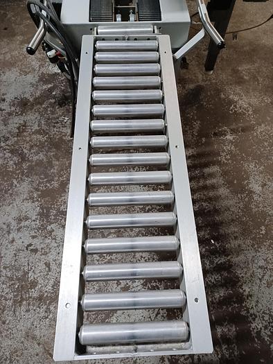 Used Belcor Model 130 Top and bottom case sealer taper with labeler