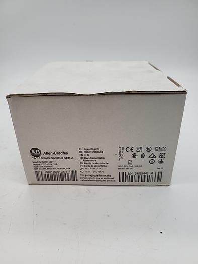 Authentic Allen-Bradley Power Supply 1606-XLS480E-3 Ser.A