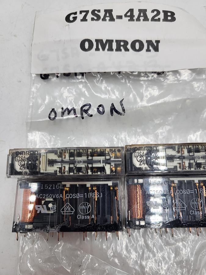 G7SA-4A2B DC24 SAFETY RELAY OMRON Industrial Automation **NEW**