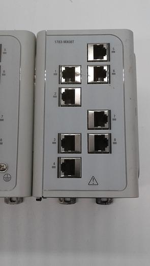 Used Allen-Bradley Stratix 8000 1783-MS10T Ethernet IP Managed Switch