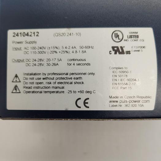 Used Mettler Toledo 24104212