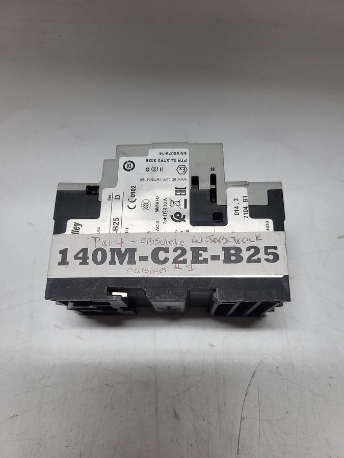 Used Allen-Bradley 140M-C2E-B25 Ser.D