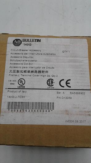 Used Allen-Bradley Bulletin 140G Circuit Breaker Accessory 140G-J-TC3H