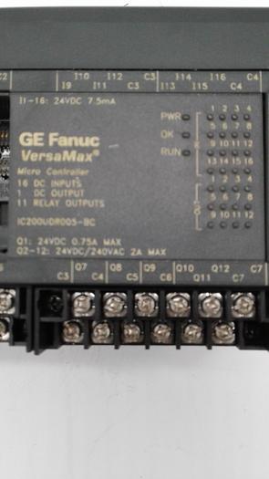 Used GE Fanuc VersaMax Micro Controller 1C200UDR005-BC
