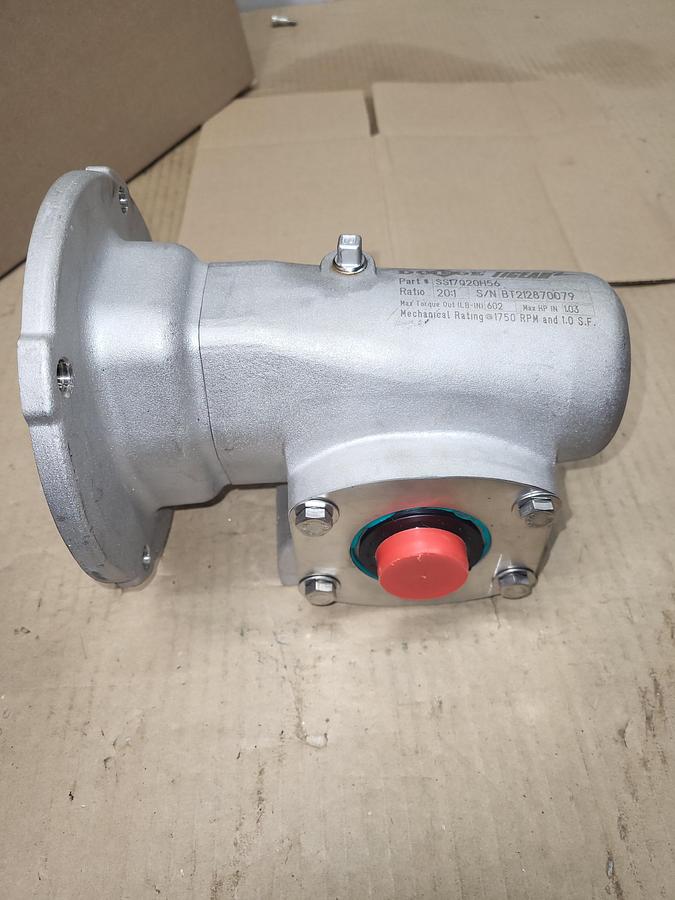 TIGEAR-2 STAINLESS HOUSING Right Angle Worm Gear Reducer SS17Q20H56 *NEW NO BOX* 56C Frame Size