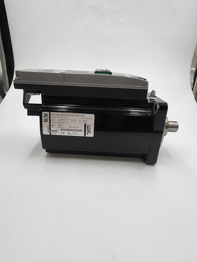 Used Schneider Electric ID # 66013101-002 integrated servo motor