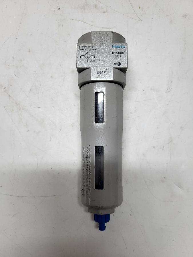 Used Festo LF-D-MINI H143 p1 max: 16 bar 240 psi/ 1,6 MPa