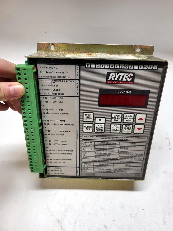 Rytec Corporation / Control Associates & Mfg., Inc. DG1200 overall