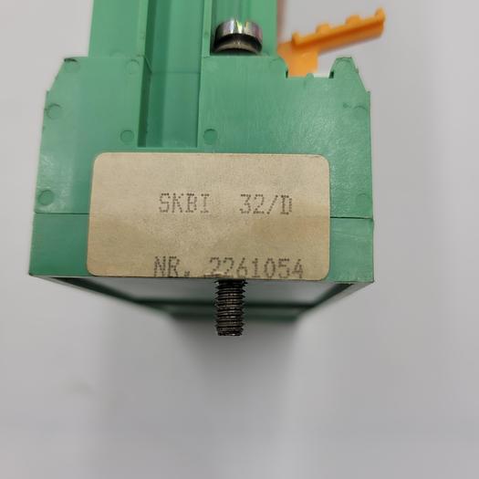 Used PHOENIX CONTACT GONNHEIMER 67433 SE 211 SERIES III BOARD / SKBI 32/D 2261054 Plug-in card block