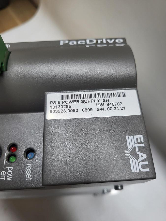 Used PacDrive PS-5 Power Supply iSH 13130265 845702