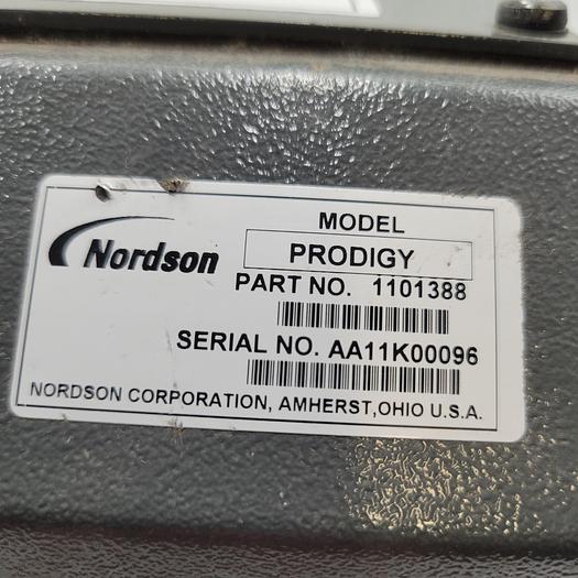 Used Nordson Model: 1101388 Prodigy Manual Powder Spray System Control Box - Electrostatic