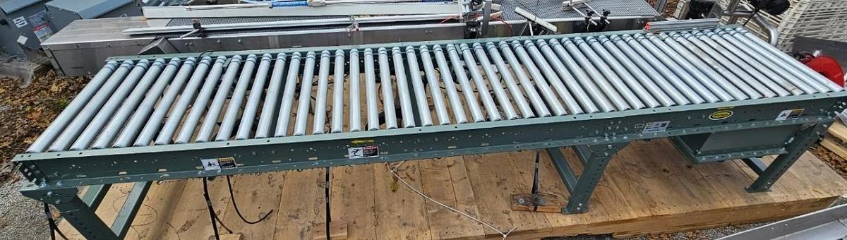 Used Hytrol roller conveyor