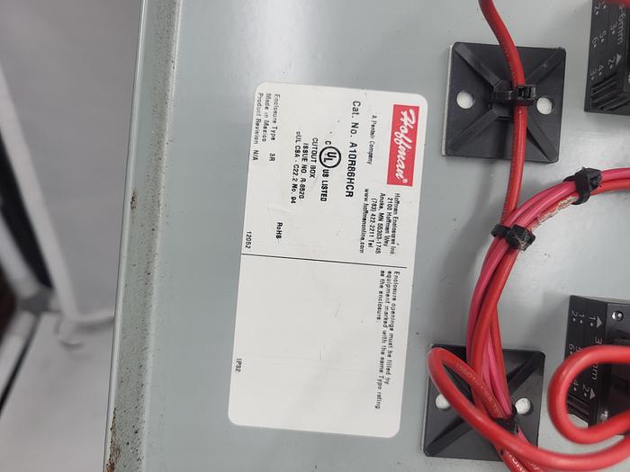 Used Hoffman A10R86HCR W/ Siemens KVA