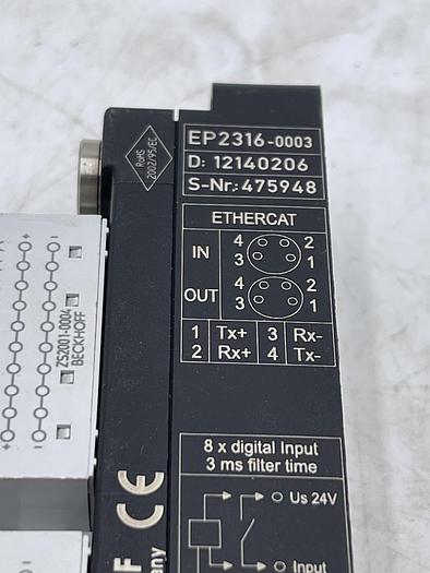 Used Beckhoff EP2316-0003