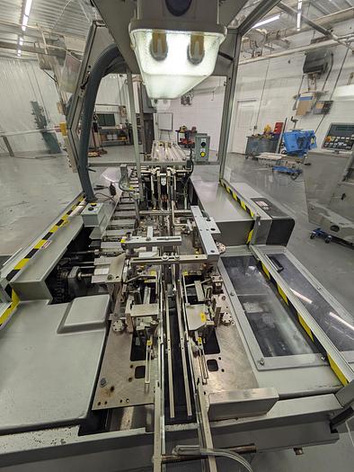 Used PMM intermittent motion horizontal cartoner