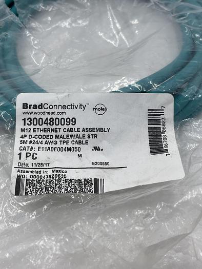 BRAD CONNECTIVITY M12 Ethernet Cable 