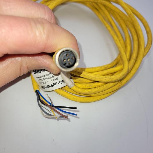 Used Mencom MDCM-5FP 15' long Cable for Computer Network