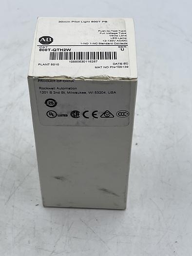 Allen-Bradley 800T-QTH2W Ser U