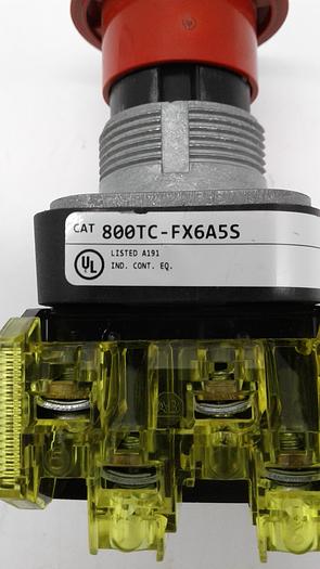 Used Allen-Bradley 800TC-FX6A5S