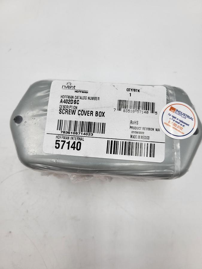 Nvent Hoffman A402DSC screw cover box *new*