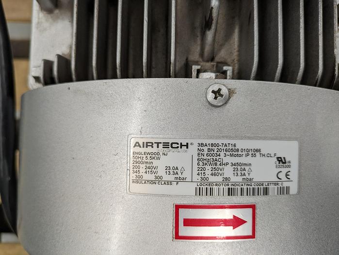 Used AIRTECH VACUUUM 3BA1800-7AT16
