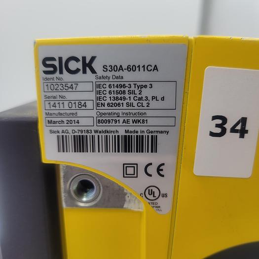 Used Sick S30A-6011CA 1023547