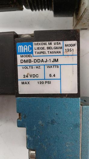 Used Numatics R14R-02 & Mac DMB-DDAJ-1JM