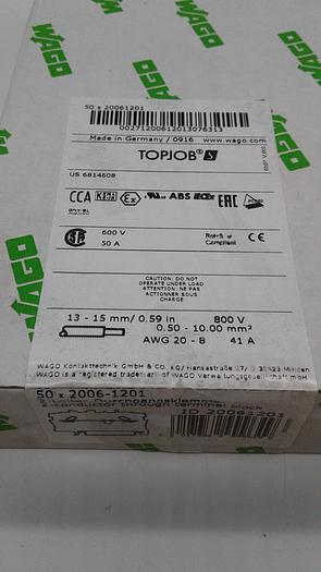 TopJobs 2-Conductor Through Terminal Block 20061201