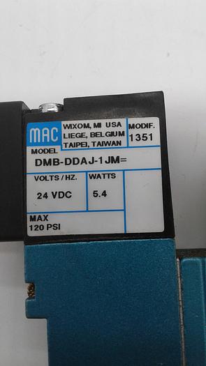 Used Mac Valves DMB-DDAJ-1JM