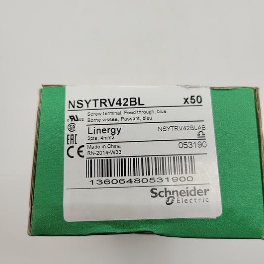 Schneider Electric Screw Terminal NSYTRV42BL