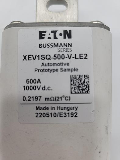 Used Eaton Bussmann XEV1SQ-500-V-LE2