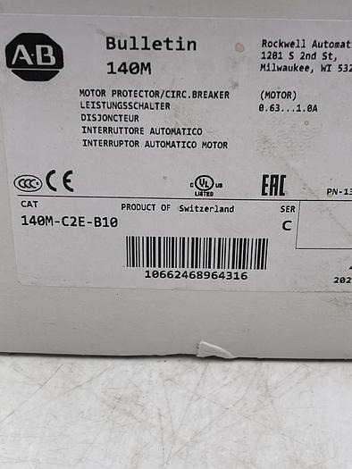 Allen-Bradley 140M-C2E-B10 Ser C 