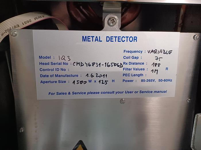 Used Loma IQ3 aperture 59" × 5" overall dimensions 77" L x 12"w x 16" t