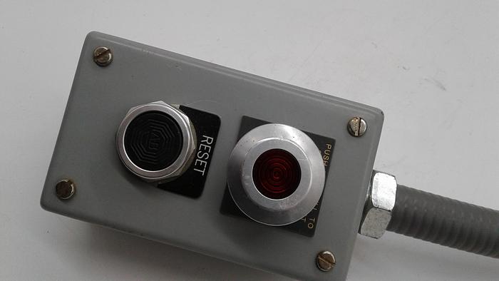 Used Hoffman Enclosure E2PB w/ Two Controls