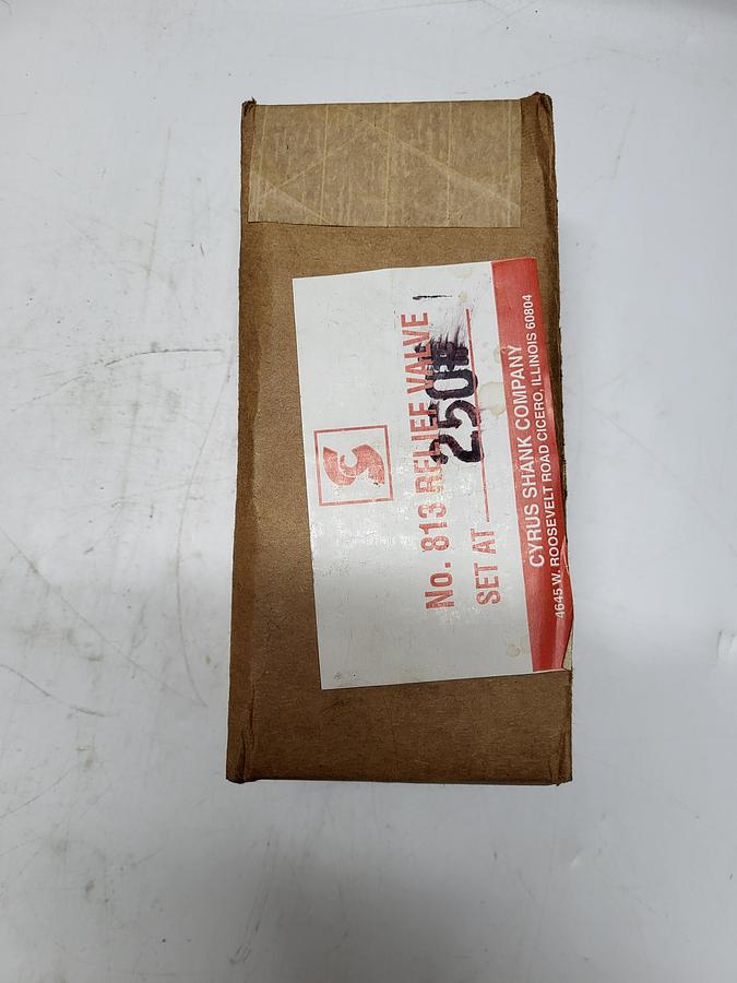 Cyrus Shank No.813 Relief Valve