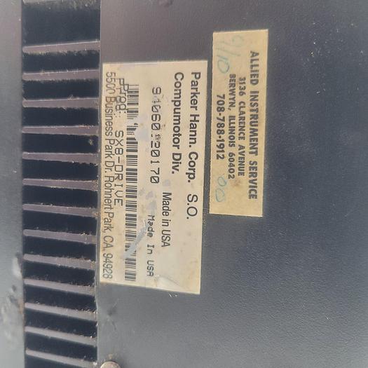 Used Microstep Drive / Indexer SX8 Compumotor 87-011751-02 D