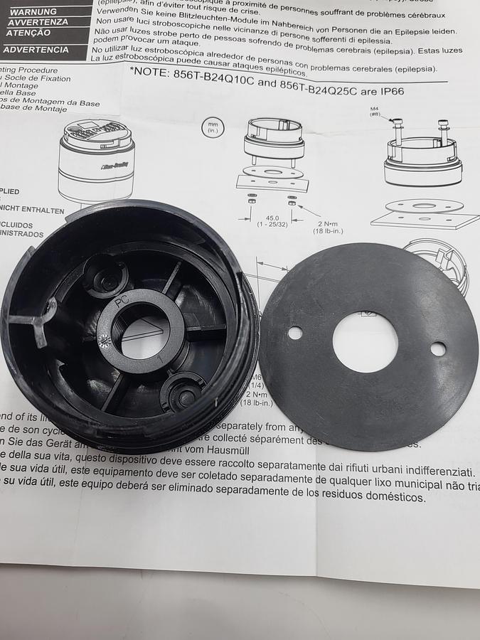 Allen Bradley 856T-BMASN ser A control tower *NEW in BOX* 1/2" NPT