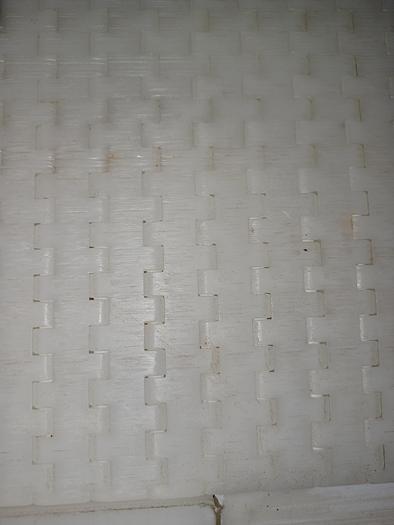 Used Stainless steel conveyor  7' long 24.5" wide 36" tall 120V