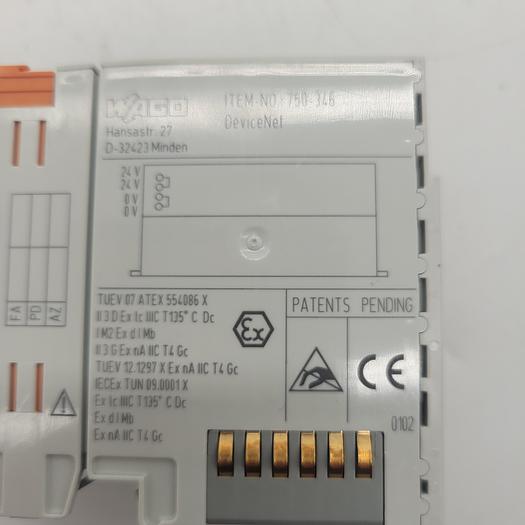 Used Wago 750-345 Device Net