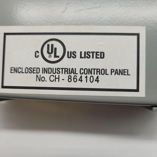 Used IFM AC27521 S-7 A-7 Enclosed Industrial Control Panel